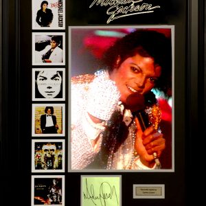 Michael Jackson Signed Presentation