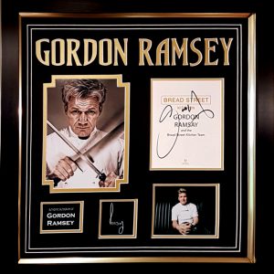 Gordon Ramsay Signed Presentation