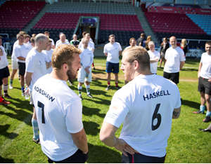 Exclusive Training & Dining with England International Rugby Players