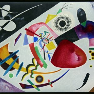 Wassily Kandinsky: Tache Rouge Original Lithograph Framed