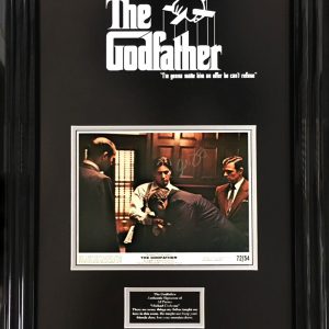 Al Pacino “The Godfather” Signed Presentation Framed
