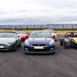 Five Supercar Thrill plus High Speed Passenger Ride and Photo